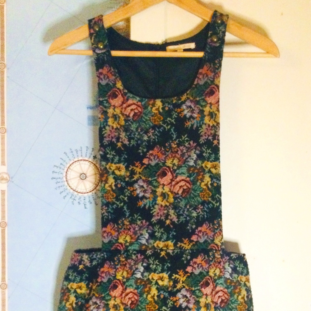 Floral Skirt Romper